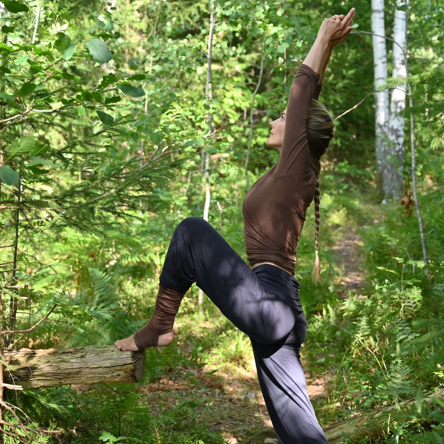 Split yogabukse - to lengder