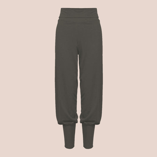 Baggy yogabukse Olivenbrun - kommer 4. juni