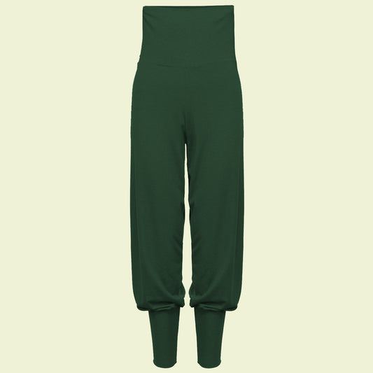 Baggy yogabukse Skoggrønn