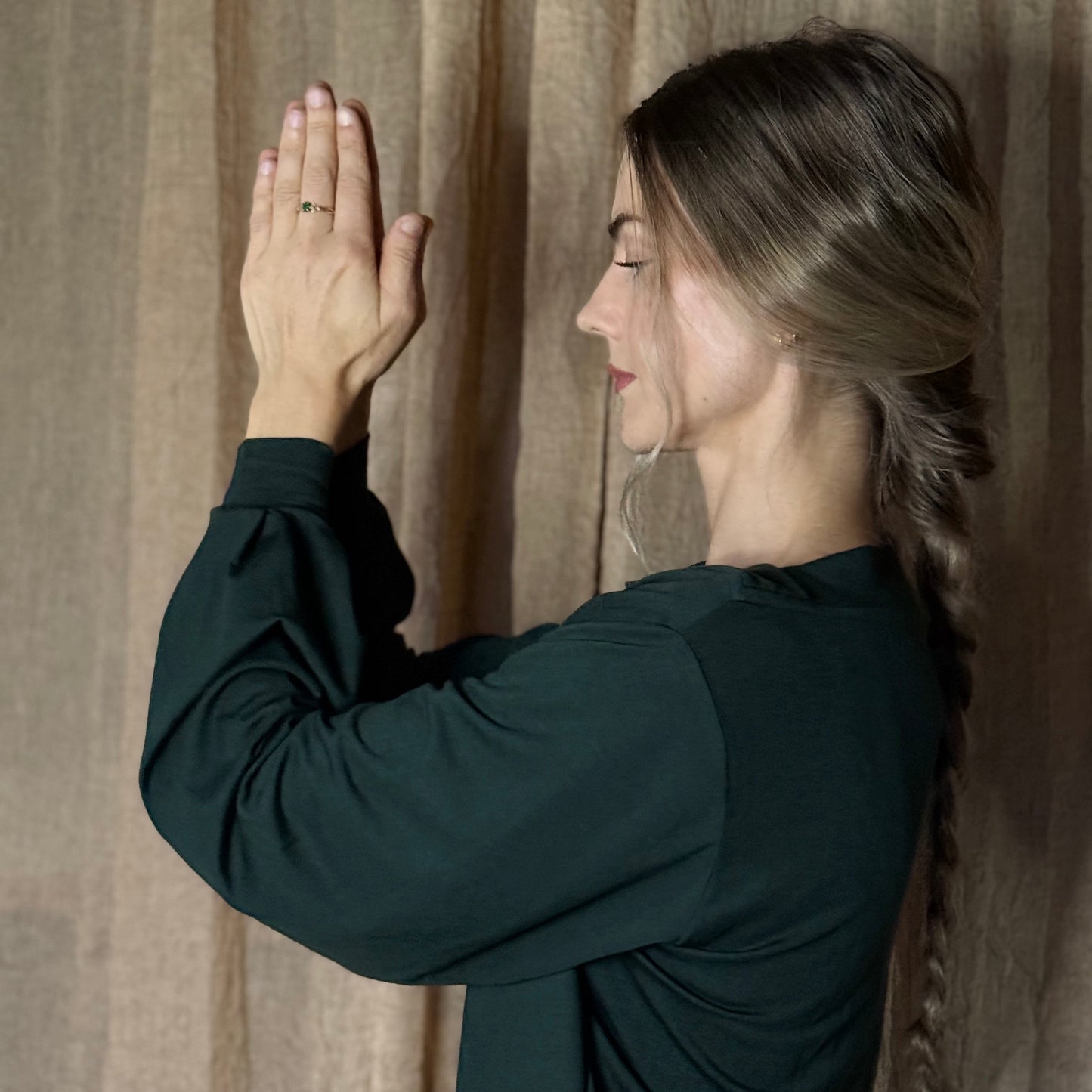 Sett Baggy Moment Skogsgrønn