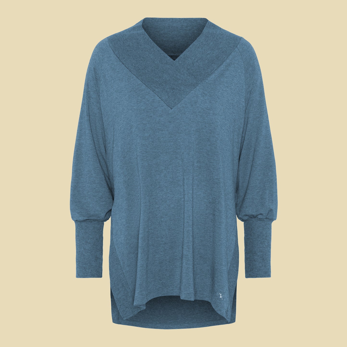 On the go genser med stor v-hals