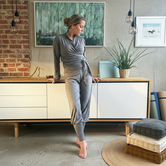 Sett Baggy Wrap Klassisk grå