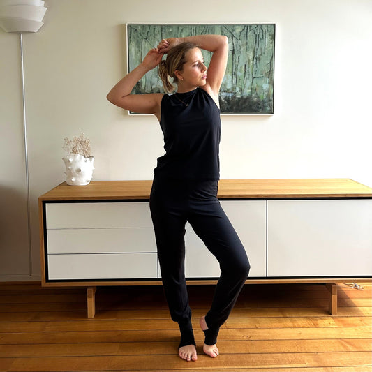 Yogabukse med fot 24