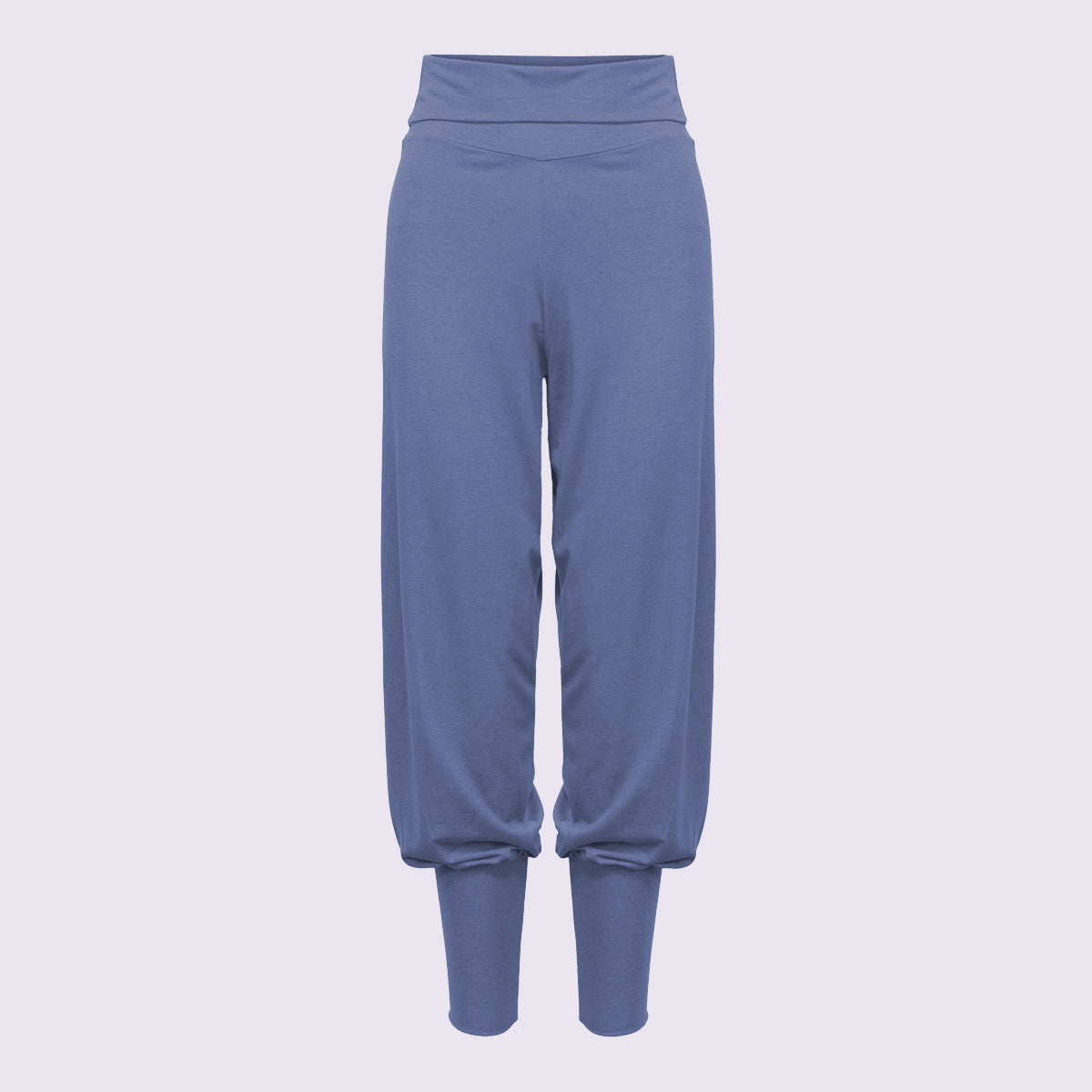 Baggy yogabukse Fiolblå