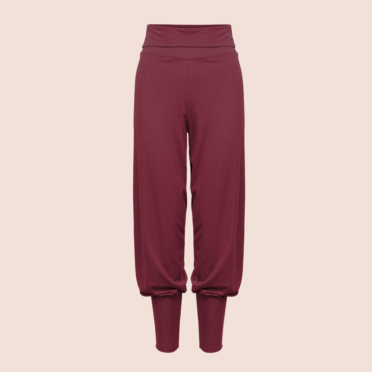 Baggy Ease yogabukse Cabernet
