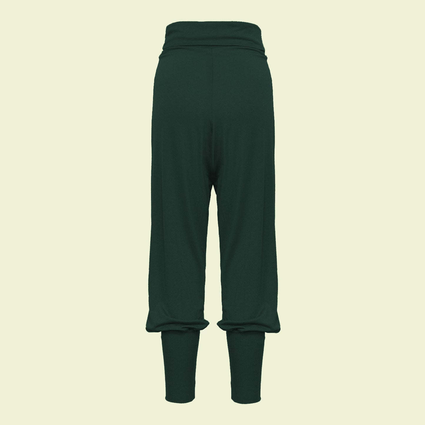 Baggy yogabukse Skoggrønn