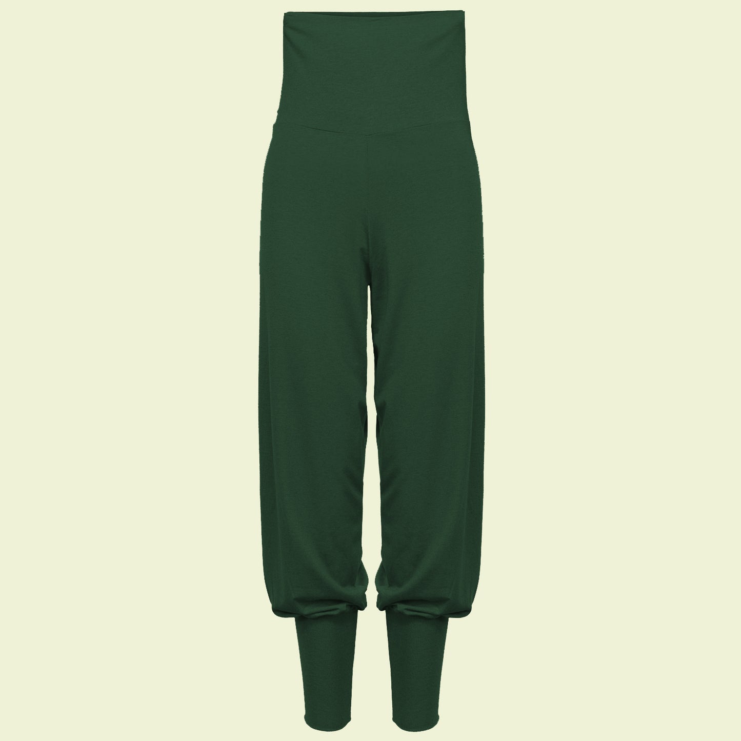 Baggy yogabukse Skoggrønn