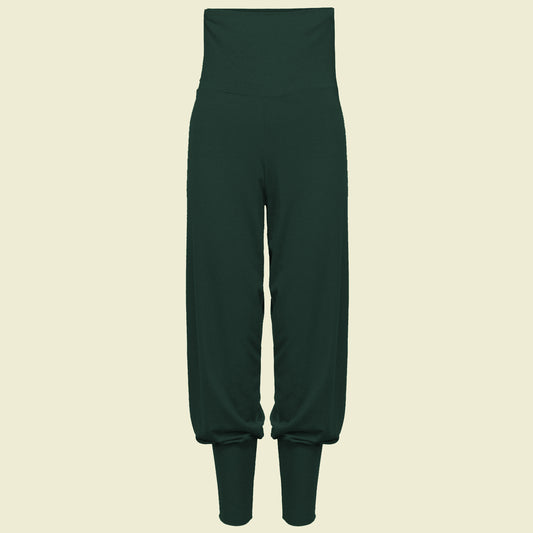 Baggy yogabukse Skoggrønn