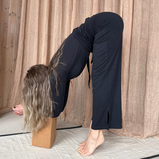 Sett Split Wrap Midnattsblå