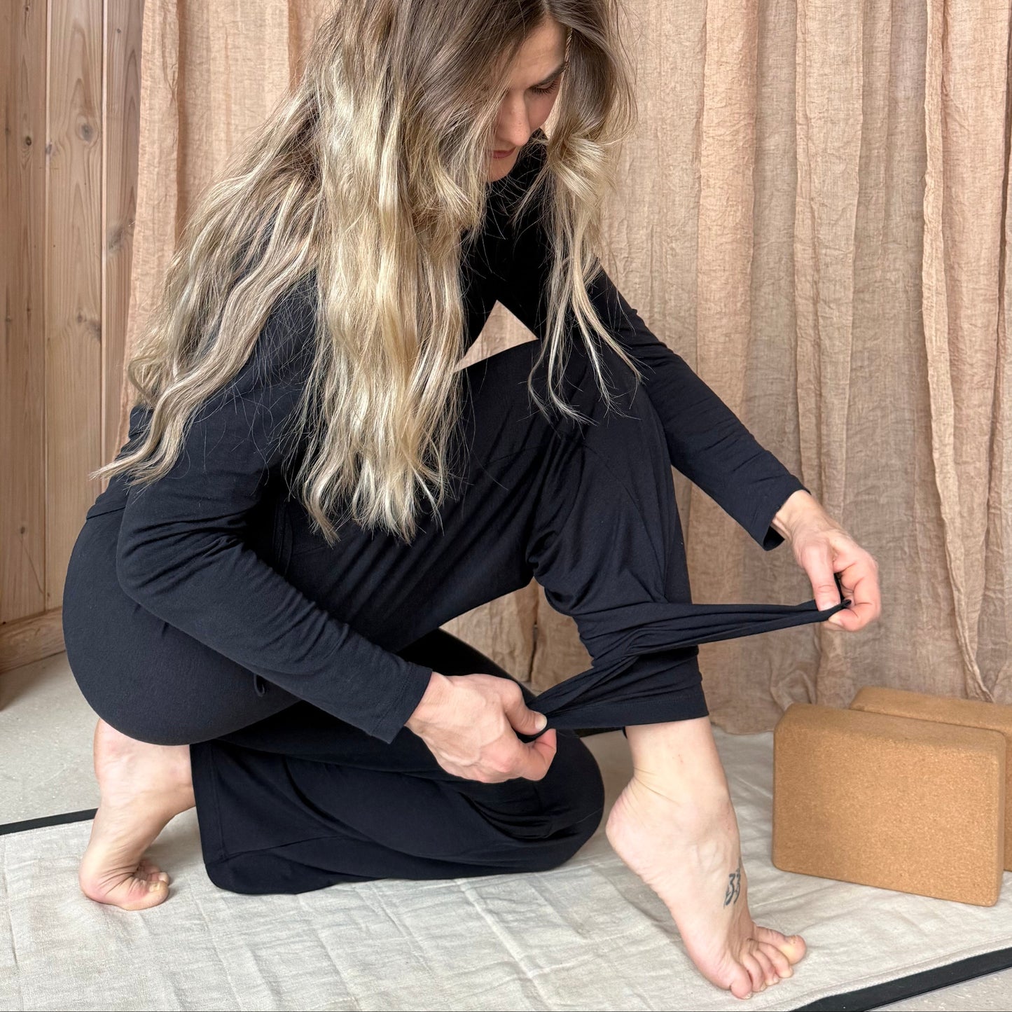 Split yogabukse - to lengder