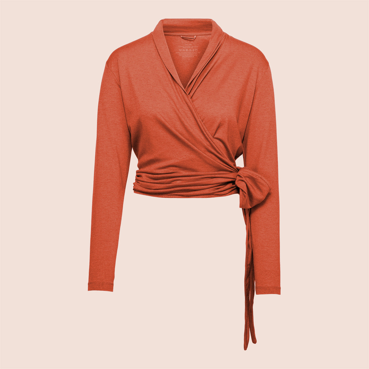 Wrap omslagsjakke Brent orange