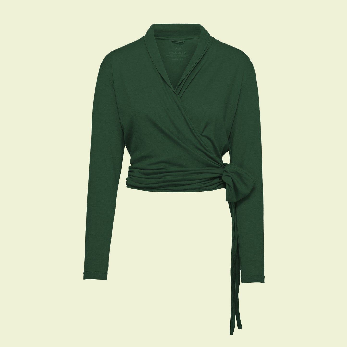 Wrap omslagsjakke Skoggrønn