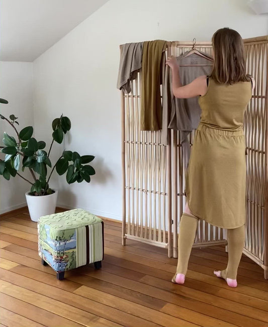 Wrap omslagsjakke Mørk Marine